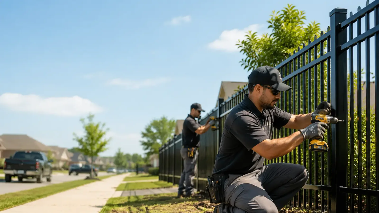 Metal Fence Installation in Baltimore, OH